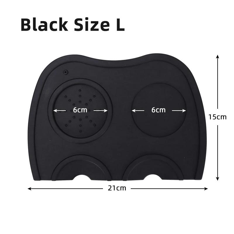 Espresso Coffee Tamper Mat Silicone Tamping Holder Anti-Skid Corner Pad For Delonghi Breville Portafilter Barista Accessories
