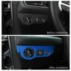 Headlight Switch Panel Cover Trim for Dodge Charger 10+ & Challenger 15+ Blue