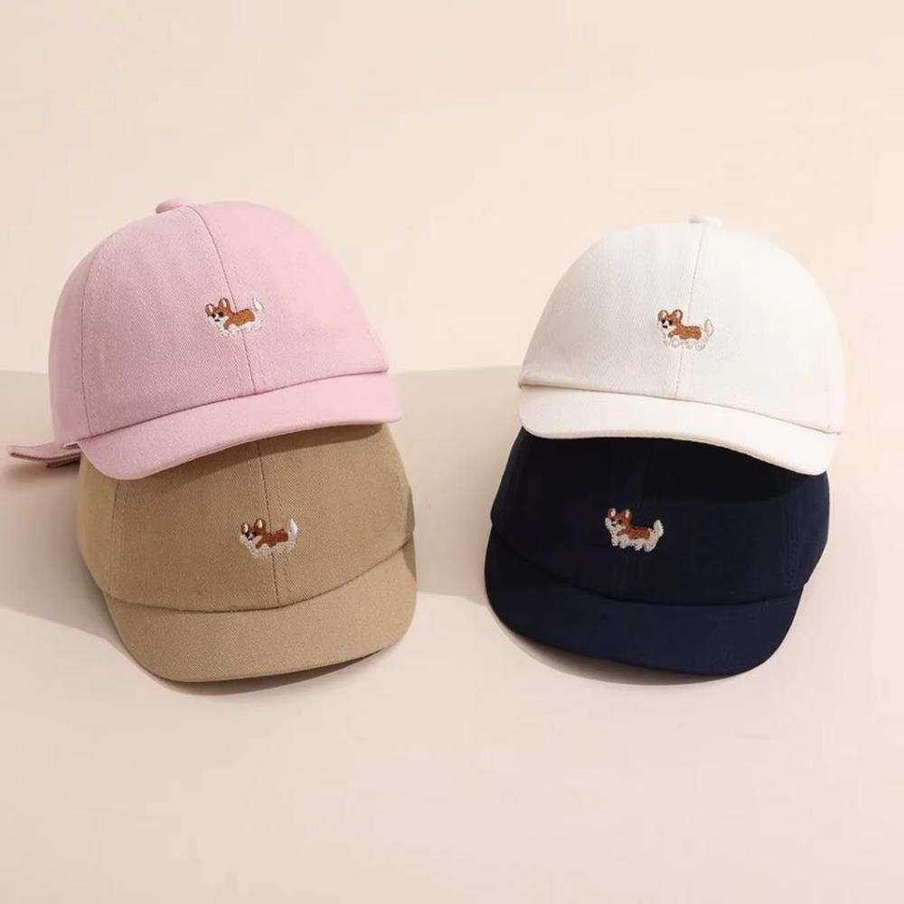 Solid Color Baby Baseball Hat Soft Summer Cap Casual Kids Sun Hat  Children
