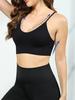 Sports Bra High Stretch Breathable Top Fitness Women Padded for Running Yoga Gym Seamless Crop Bra Gradient Sport Bra