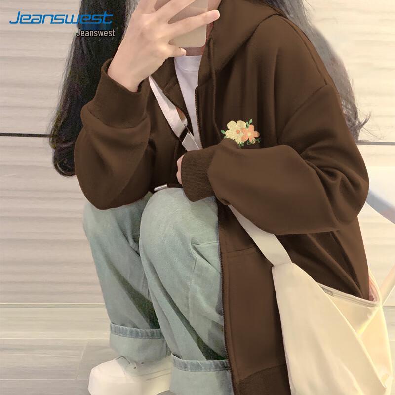 JEANSWEST Women's Fall Hooded Sweatshirt