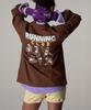 NOHANT Running Club Long Sleeve T-Shirt Brown