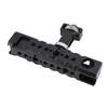 Aluminum Alloy Camera Cage Top Handle with 1 4in Screw Hole 3 8in Locating Screw Cold Shoe Mount Photography Accessories