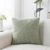 Solid Color Plush Pillow Cover Teddy Velvet Thicke Pillowcase Ultra-Soft Modern Minimalist Sofa 40/45cm Cushion Cover Home Decor