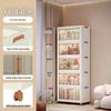 Foldable Baby Wardrobe & Snack Organizer for Living Room - No Installation Required