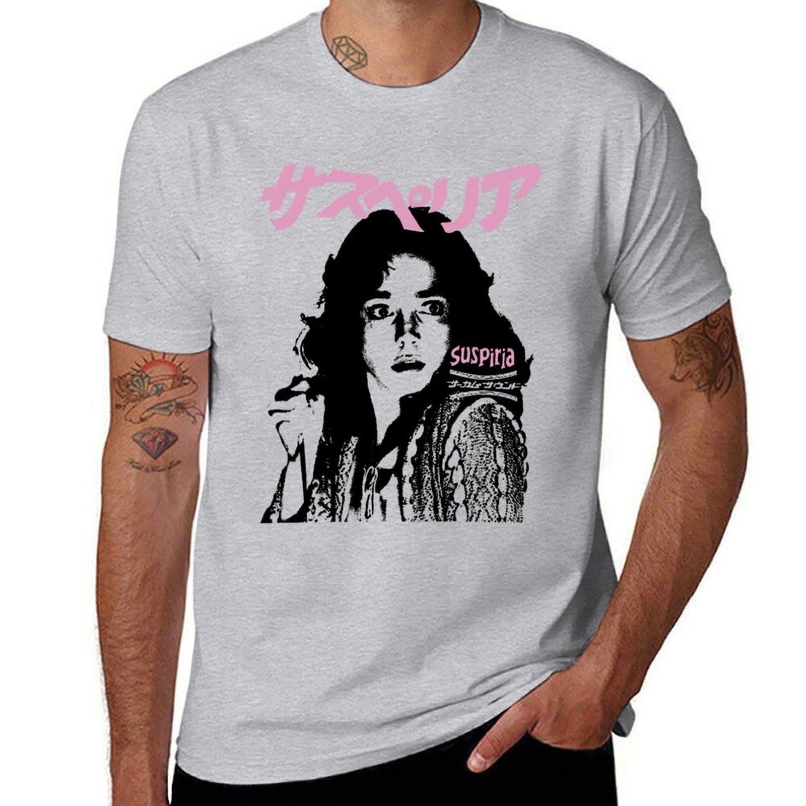 

Suspiria Classic Tshirt quickdrying vintage clothes boys animal print men graphic t shirts S