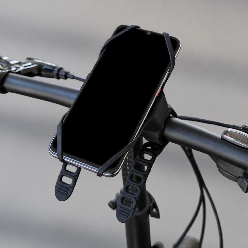 Silicone Bike Phone Mount Shockproof Bike Phone Strap Bike Phone Holder  Riding Data Viewing