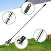 Manual Wheel Rotary Edger Lawn Edger Trimming Grass Weed Edger with Cushion Grip for Garden Sidewalks Driveways and Landscaping