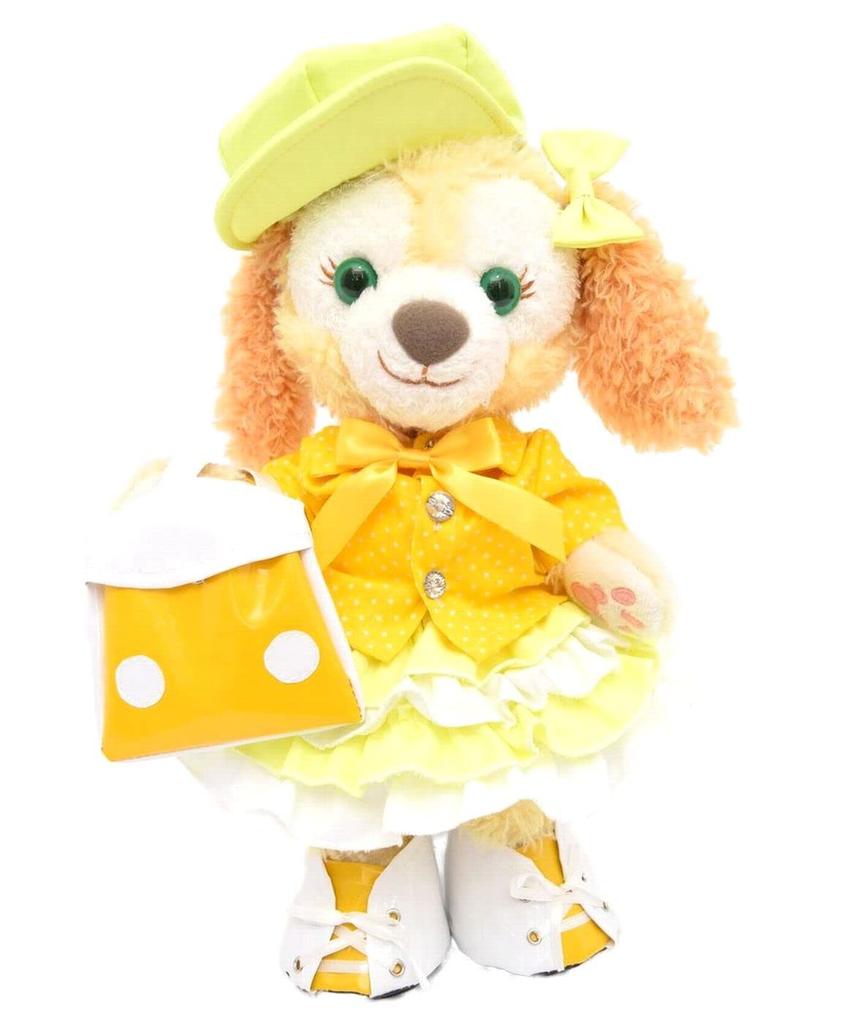 Teddy Bear Mail Order Alice Cookie Anne Clothes Dress Up Costume with Backpack Lemon for Going Out Without Body for S Size