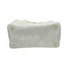 PRADA canvas Canapa Tote Bag denim Bianco Women 1BG439 Used