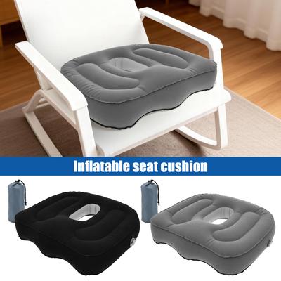 3D Ergonomic Office Chair Inflatable Cushion Perforated Design Pressure Ulcer Seat Sciatica Coccyx Cushion Chair Pad