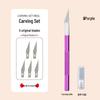 Aluminum Alloy Carving Knife Set for Model Making & Mobile Film