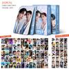 Set da 92 Pezzi PONDPHUWIN Stella Thailandese Laser Lomo Card Dramma CP Pond & Phuwin Carte Fotografiche Olografiche con Adesivi