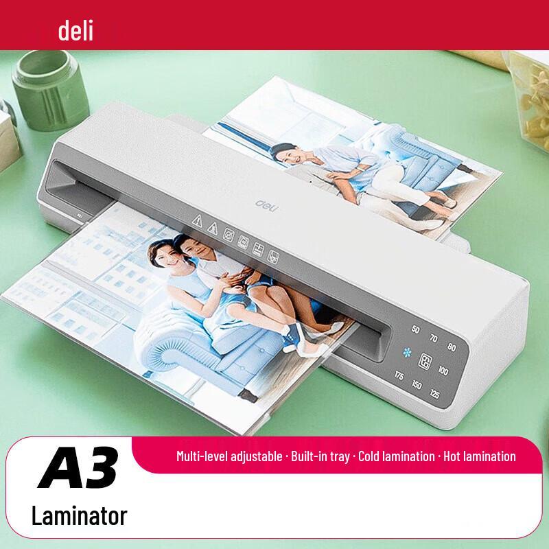 

Фотоламинатор Deli A3/A4, штепсель CN (адаптер в комплекте)