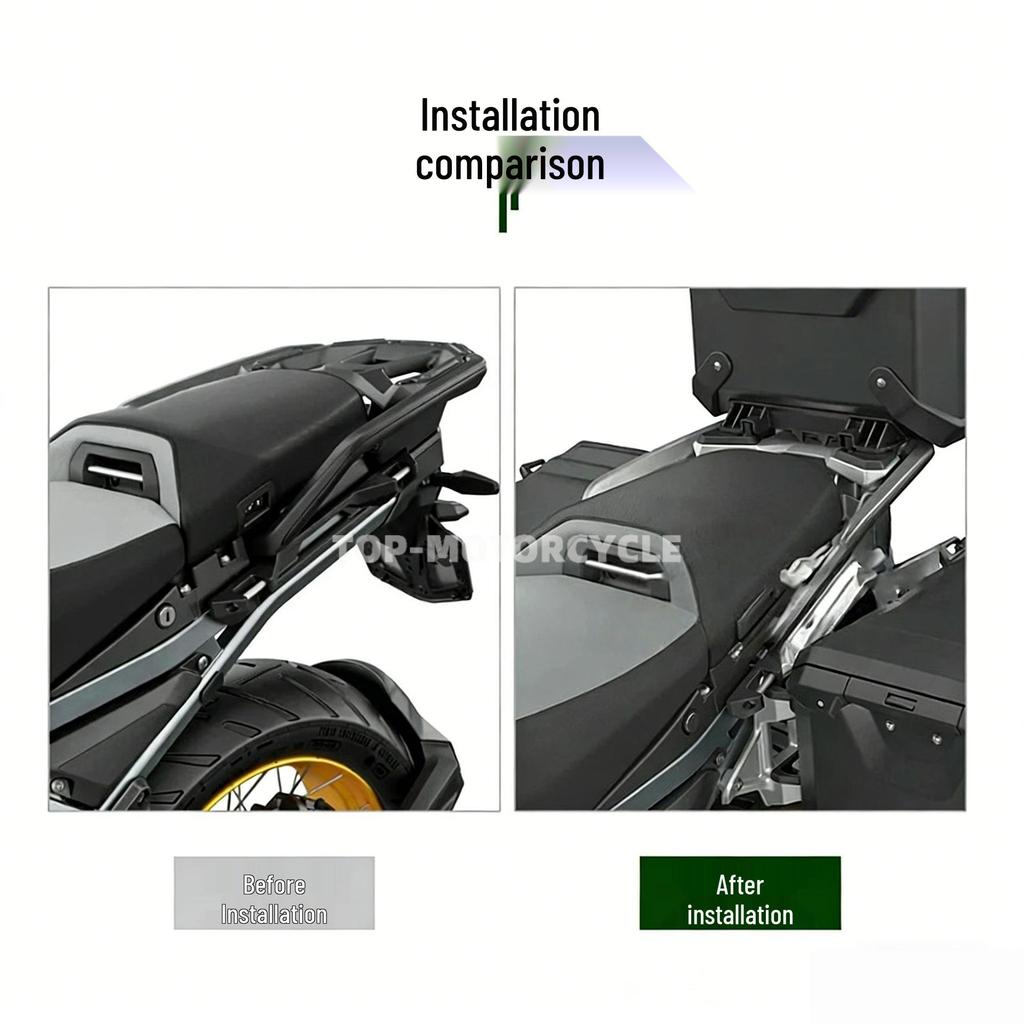 Compatible BMW R1300GS ADV Rear Luggage Rack & Carrier Bracket for Electronic Trunk 2024-2026