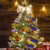 Christmas Ribbon LED String Lights, Christmas Decorations, Christmas Tree Ornaments, Gifts, Hot Foil Double-layer Ribbon