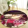 Personalized Genshin Impact Round Chair Office Rug - Perfect for Mat, Office Chair & More - Ideal Gift for Birthdays and Holidays