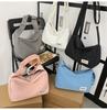 2023 New Street Style Canvas Bag Women Men Large Capacity Shoulder Bag