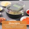 Hand Guard Vegetable Chopper Stainless Steel Food Grater Time-saving Kitchen Slicer  for Fruit
