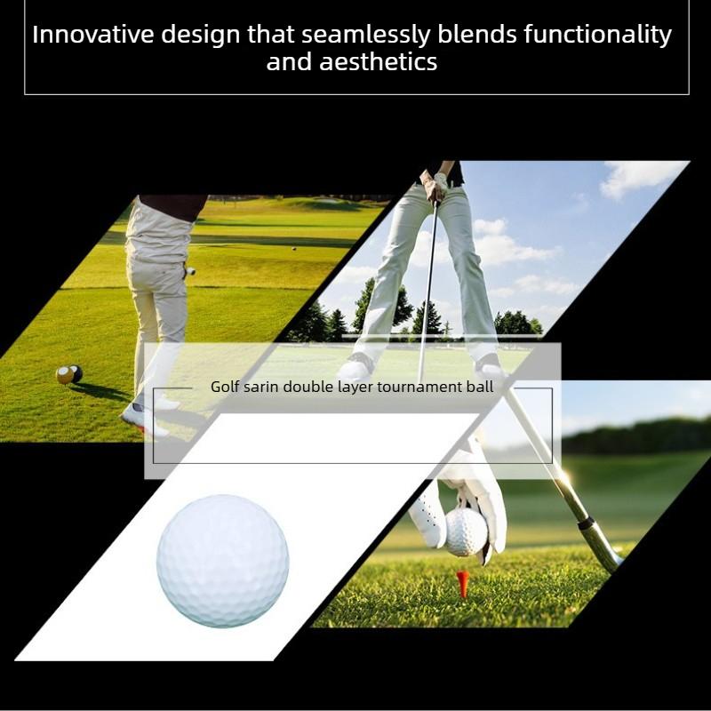 10/20pcs golf sarin double layered competition ball,suitable for long-distance play,low-speed hanging,pet toy ball,training ball