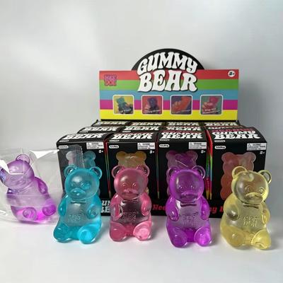 Needoh Maltose Süßer Bär Squishy Spielzeug Buntes Sensorisches Fidget Spielzeug Stressabbau Anti Angst Quetschspielzeug Schreibtischdekoration Geschenk