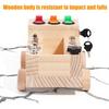 Yousheng Wooden Car Screwdriver Board Set Fine Motor Skills Kids Educational Busy Truck Sensory Toy Toddlers Preschool Activity Learning Toy