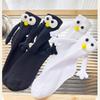 Magnetic Couple Socks Funny Doll Hand in Hands Matching Crew Socks for Bestfriend Boyfriend Girlfriend Friendship Socks