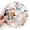 50 Hilda Graffiti Cartoon Animation Stickers for Water Cups, Skateboards, Luggage