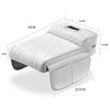 1pcs Car Center Console Armrest Cushion Thickened Arm Rest Box Pad With Side Extension Cushion And Tissue Holder