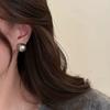 Elegant and Stylish Pearl Stud Earrings for Women. High-end, Minimalist, Exclusive and Simple Earrings.
