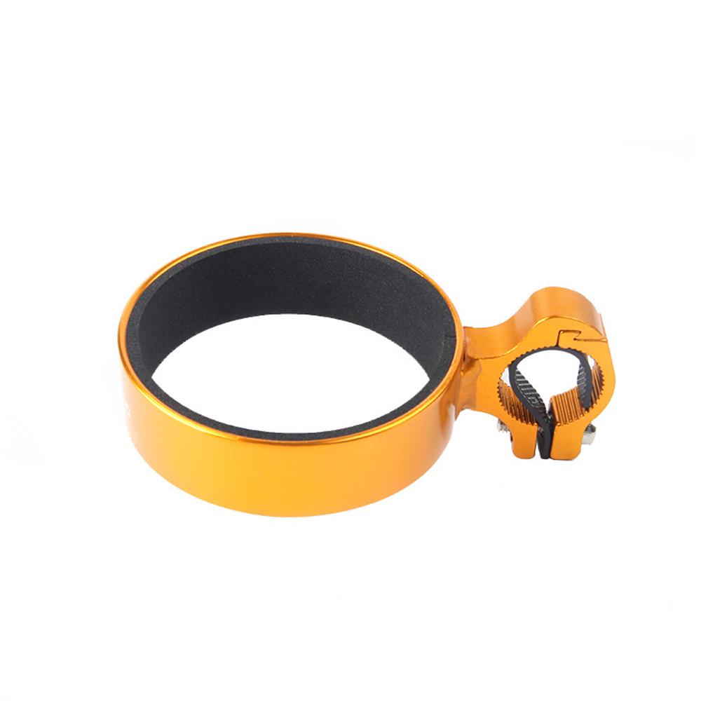 Bicycle Drink Holder Clamp Adjustable Cup Holder for Bike Handlebar Mount Durable Lightweight Aluminum Alloy with Secure Locking Mechanism