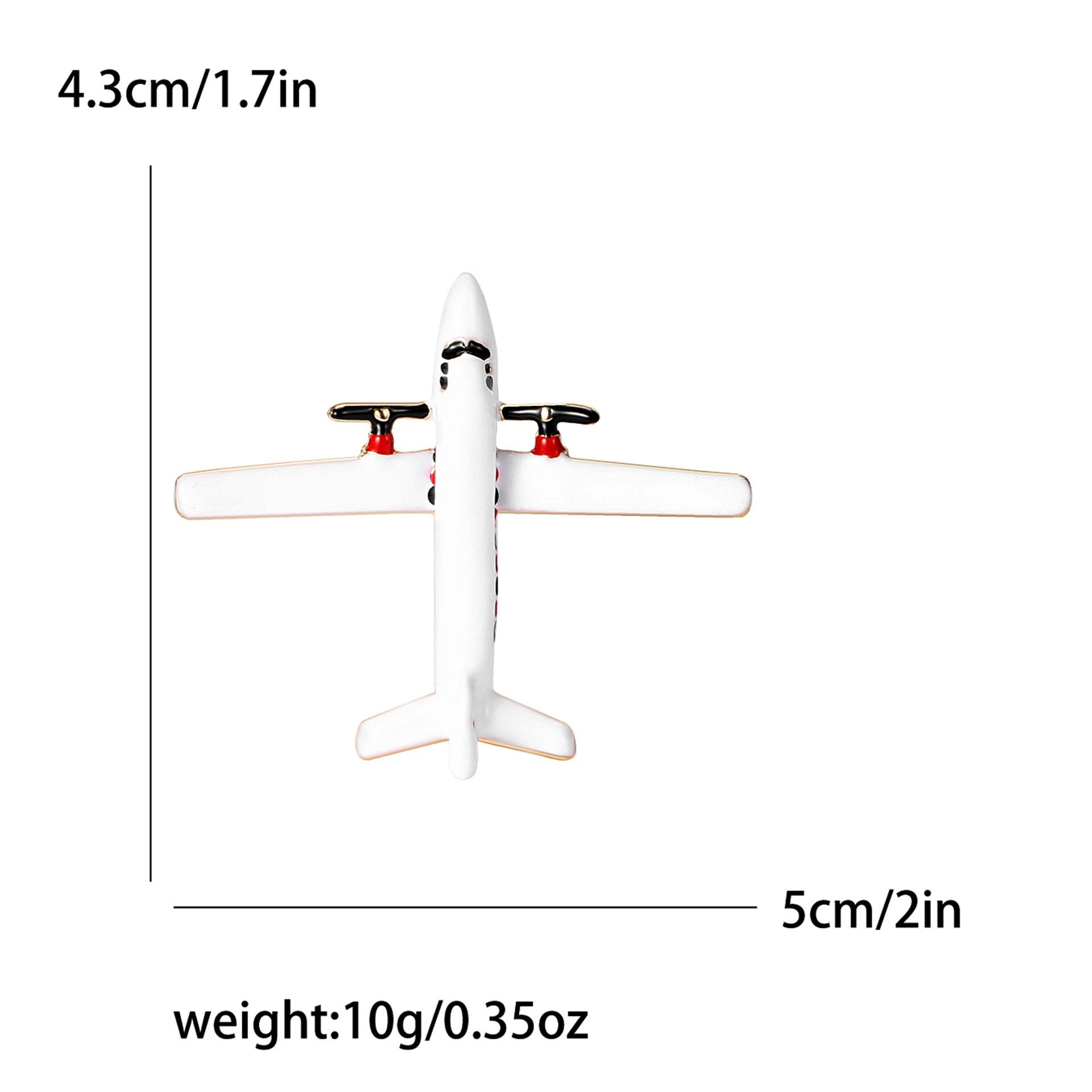 

Модная эмалевая брошь-авиалайнер, нишевая брошь высокого класса, женская одежда, аксессуары, корсажные аксессуары