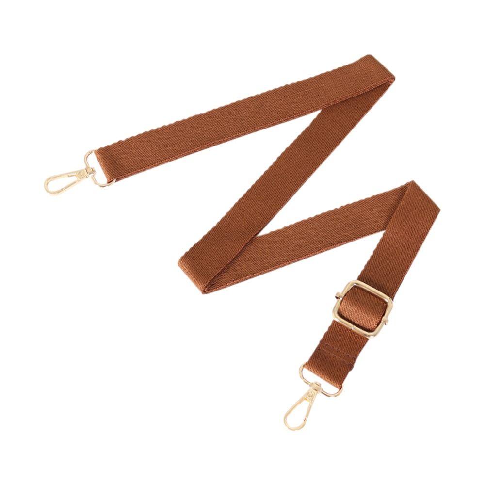 

Съемная регулируемая ручка через плечо для сумки из хлопка Ремни для сумок Сумки через плечо Аксессуары коричневый/золотой