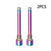 For SRAM Bicycle Disc Brake Pin Inserts Alloy Threaded Bolts and Screws Perfect for Improving Bike Performance