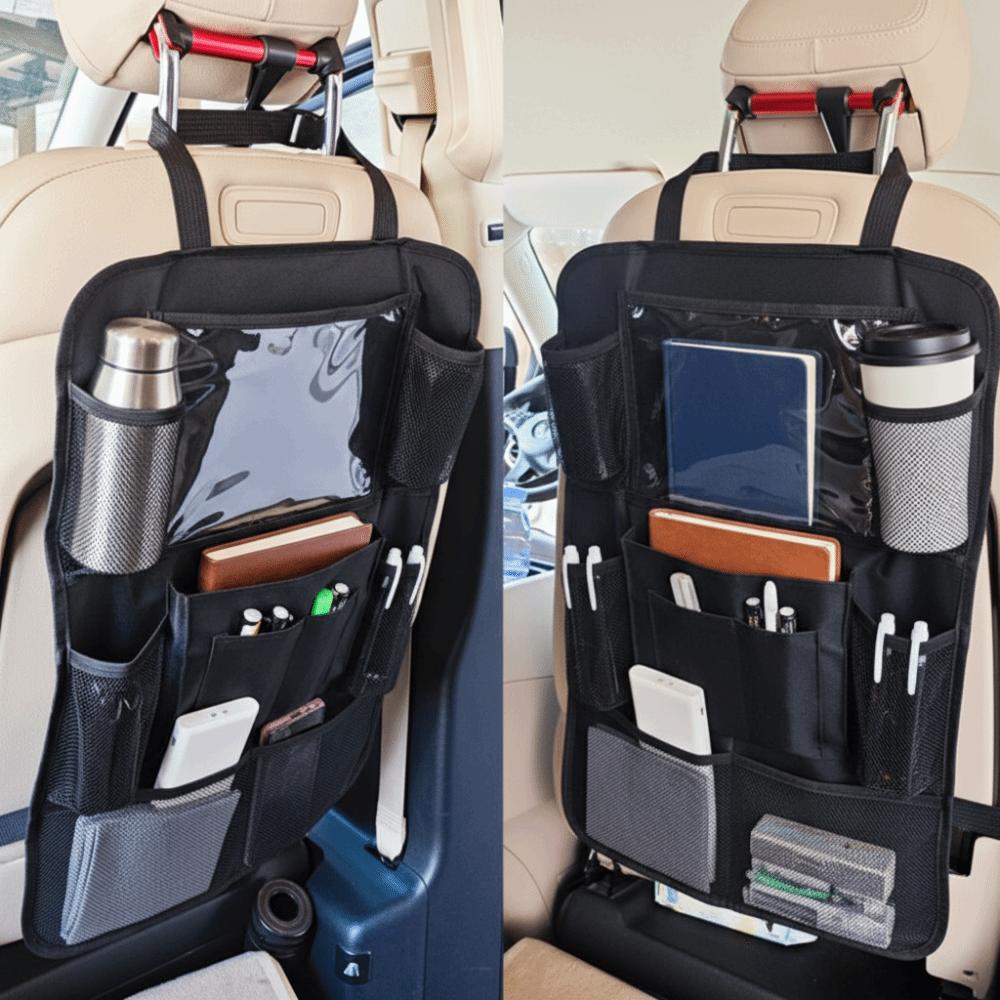High-Capacity Backseat Car Organizer Car Seat Organizer  Backseat Storage