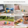 Marshmallow Shape Squeeze Toy Soft PU Fidget for Stress Relief Slow Rising Office Decompression Emotional Release Toy for Office Home