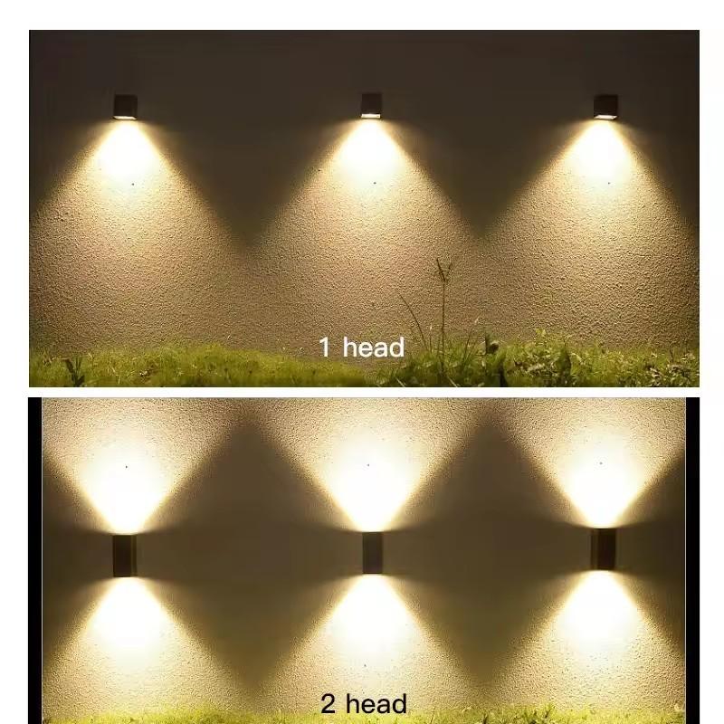 Led Wall Lamp Outdoor Waterproof IP65 Up Down GU10 AC110V 220V Lighting Garden Decoration Wall Lights for Indoor Lighting