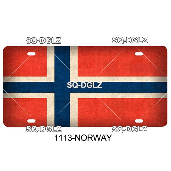 [SQ-DGLZ] M-P Country Flag 15x30cm Metal Sign Vintage Plaque Tin Sign Wall Decor For Bar Pakistan/Netherlands/Malaysia