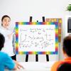 Pencil Pattern Border Trim Wall Sticker 25.9ft Long Bulletin Board Border Sticker for Chalkboard Notice Board Decoration