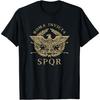 AspeAr Lustiges SPQR Adler Distressed T-Shirt