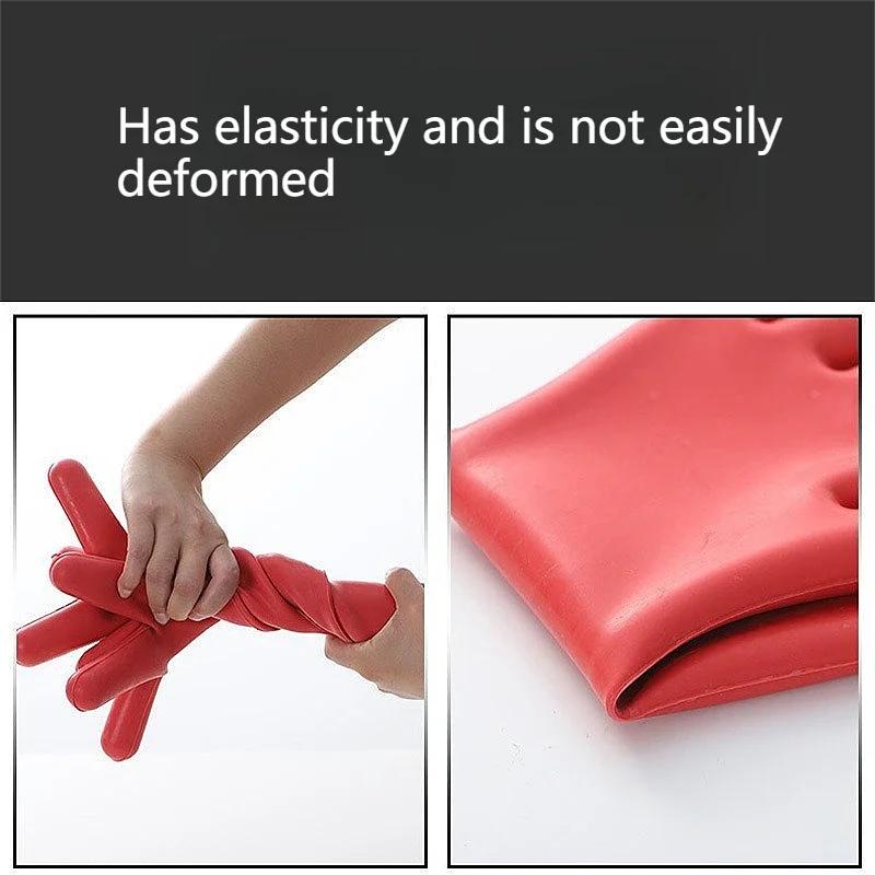 12KV High Voltage Electrical Insulating Gloves Anti-electricity Protect Professional Rubber Electrician Safety Gloves Work Tools