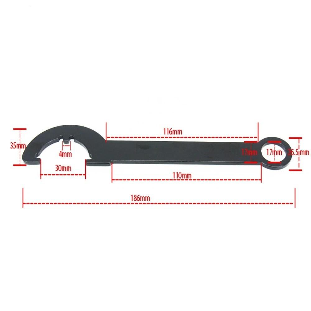 Compact Size Carbon Steel Tool Carbon Steel Nut Wrench Multi-Function Wrench  Removal
