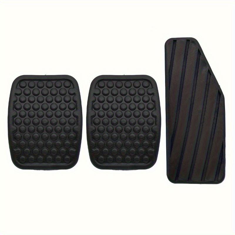 3-piece set of car foot pedals, brake and accelerator pedal pads, anti-slip and durable, universal for vehicles