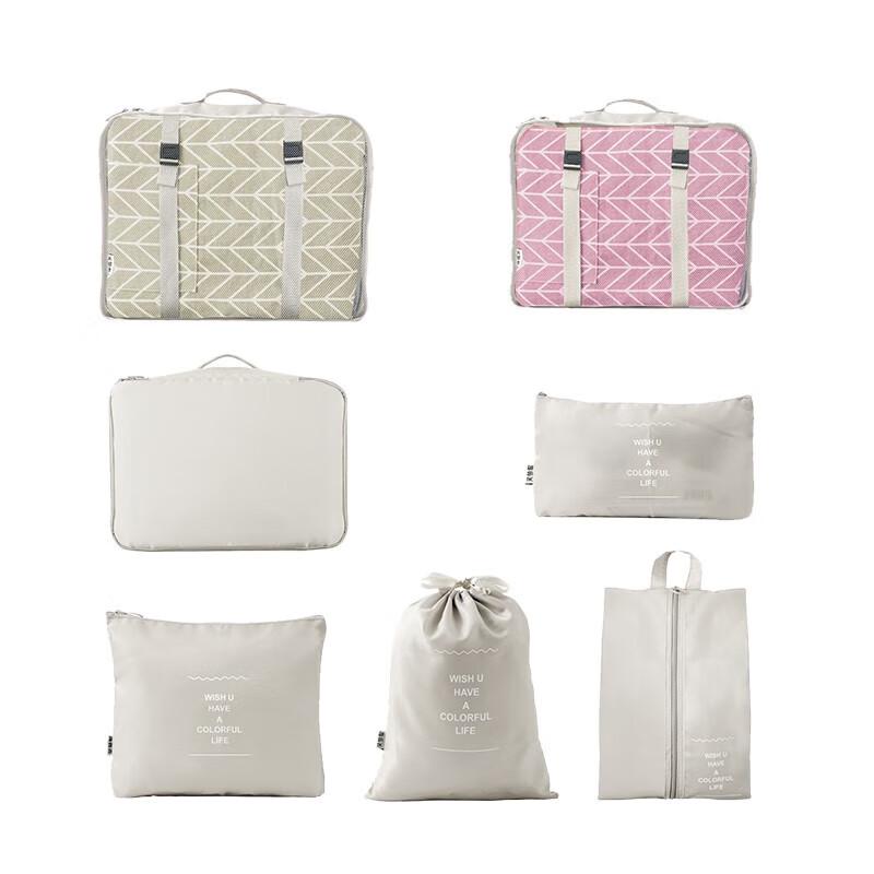 Travel Organizer Pouch 7-Piece Set