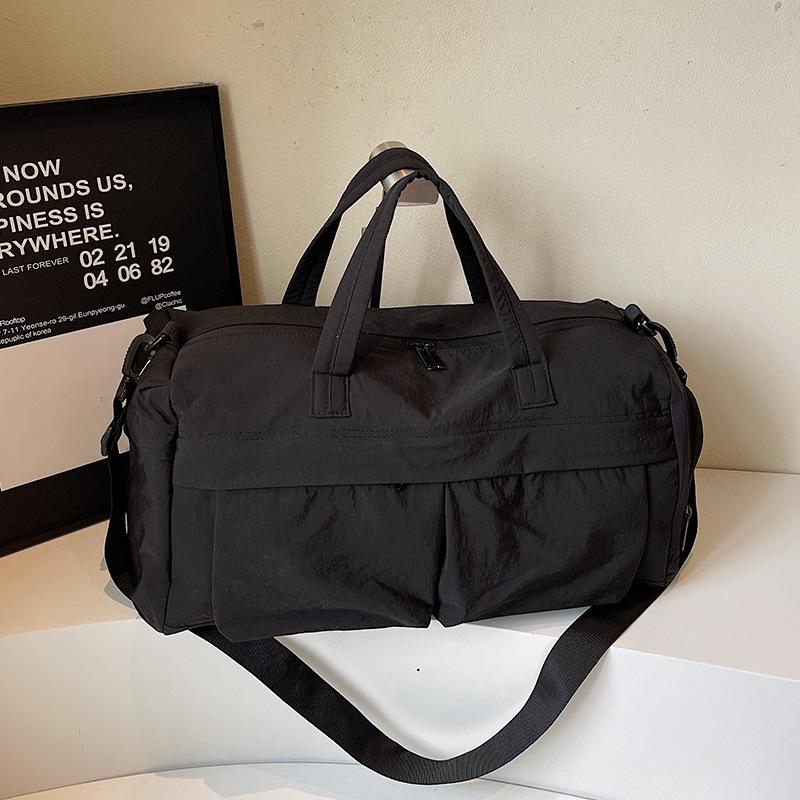 Women's Large Capacity Travel Crossbody Bag - Lightweight Duffle for Business, Sports, and Fitness