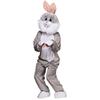 Costum Mascotă Iepuraș de Paște Gri