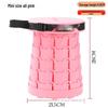 Rainbow Telescopic Adjustable Folding Stool for Leisure, Fishing, and Household Use