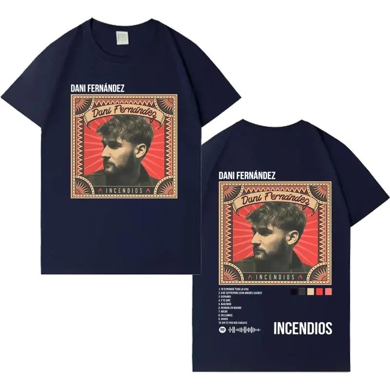 Rapper Dani Fernandez 2026 New Album TShirt Unisex Trendy Crew Neck Casual Y2K Aesthetic Loose TShirt Streetwear Tshirts