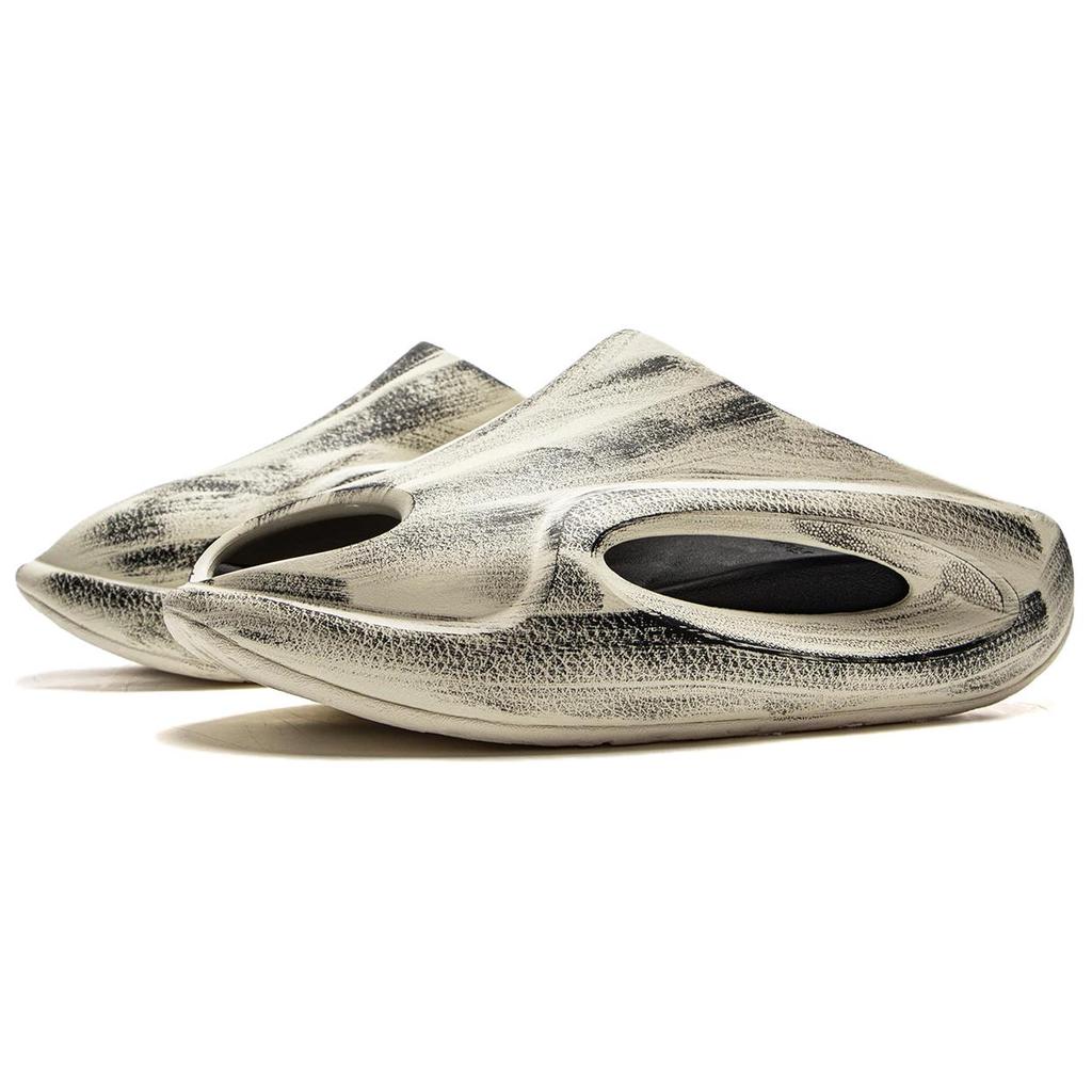 Li Ning Cloud Wander SLAY 2.0 Slip Resistant Abrasion Resistant Slide Slippers Unisex Beige AZSV009-3