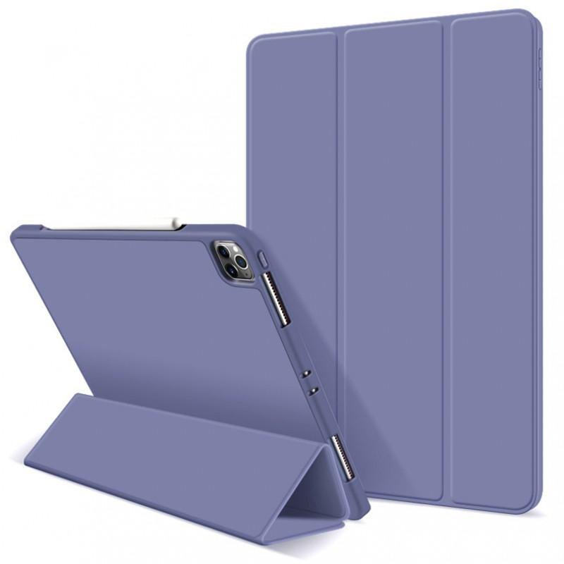 IPad Case 9th Gen 10th 10.2 10.5 11 12.9 Mini 5 Silicone Cover With Pencil Holder Stand Shockproof 3-Fold